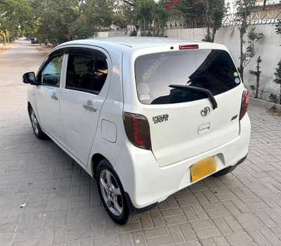 Toyota Pixis Mira 2014 / 2017 X memorial 660cc in Pearl white color