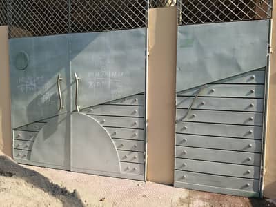 Main Gate and Terrace Steel Grill