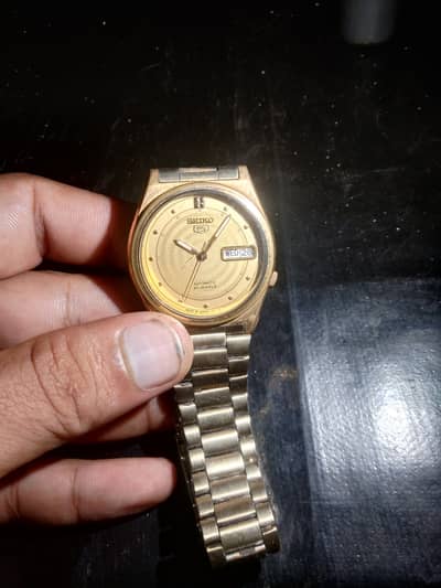 seiko5 watch very good 10/10   {03166818996}