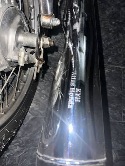 Atlas honda 125 original white silencer