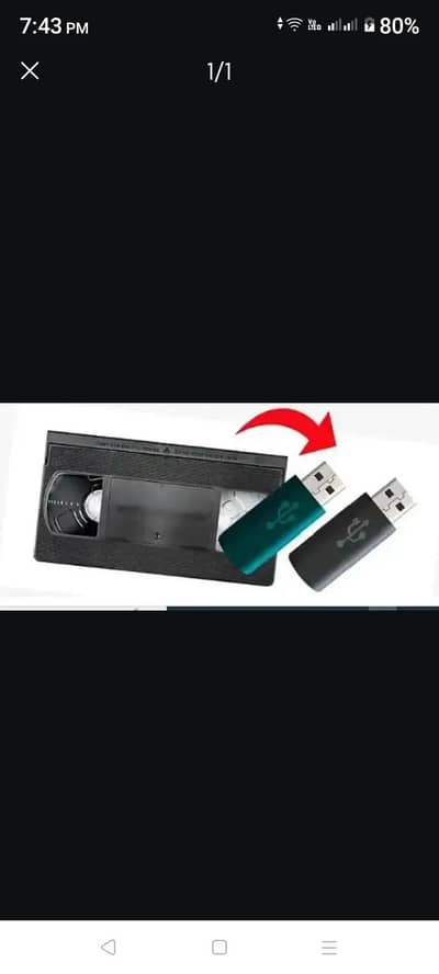 Convert VHS To USB