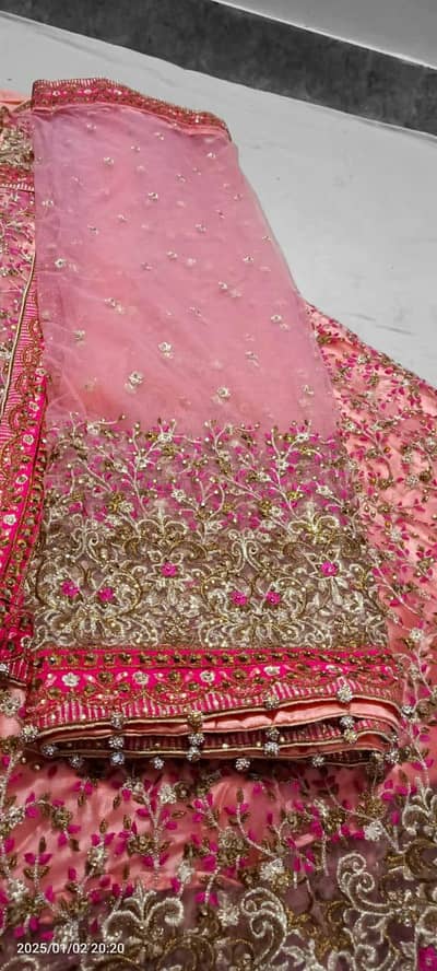 Wedding and valima reception dress.