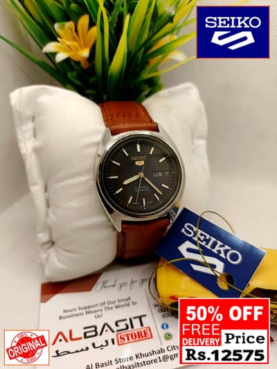 Seiko 5 Citizen Orient Automatic Pre-Owned watch Japan 03161737353