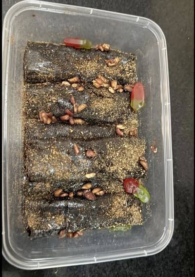 Hot  and spicy Lavashak