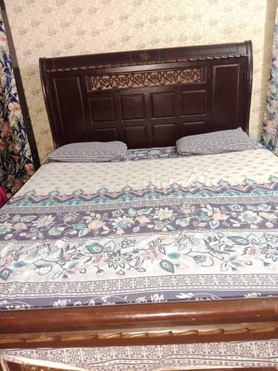 king size bed set wooden