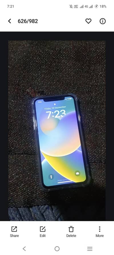 i phone x PTA oproovd 64 gb