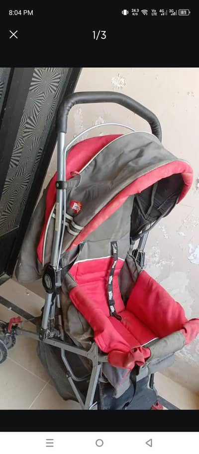 bright star branded baby stroller