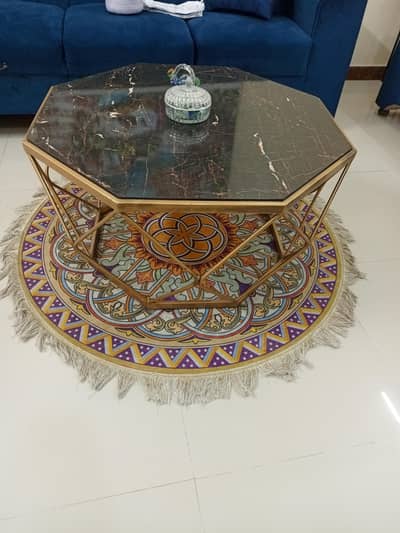 heaxagonal shaped center table for sale