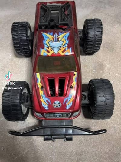 nitro RC monster truck fuel engine car