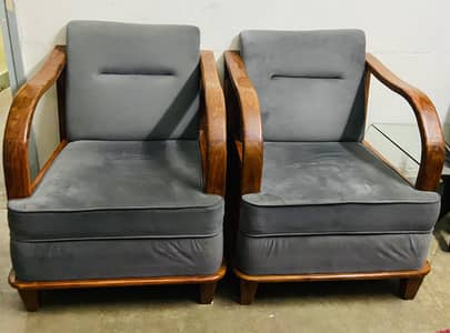 Sofa Set 5 seater  Pure Wood