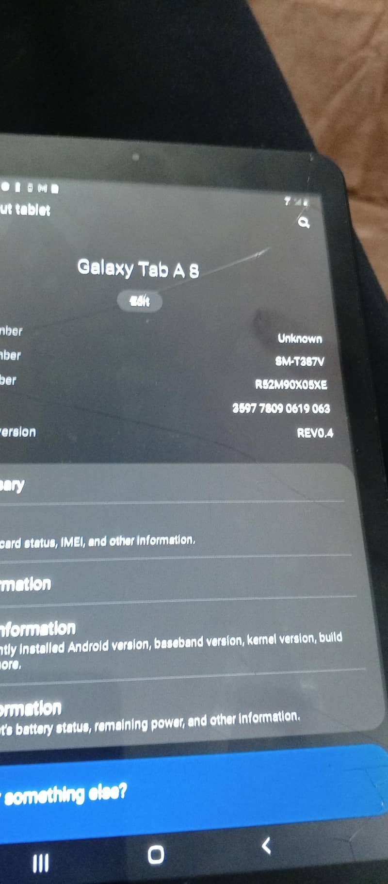 Samsung Galaxy tab A8 8
