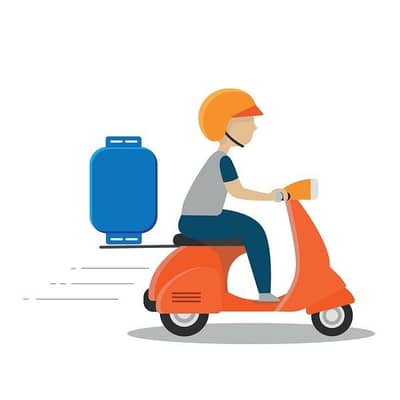 Lpg Gass free home delivery
