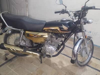 honda 125 spacial gold addition 2024 karachi number first on my name