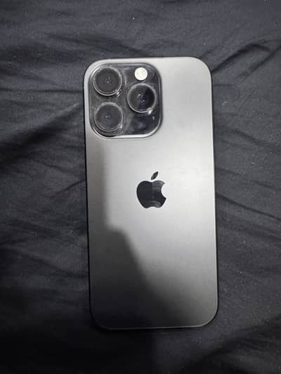 Iphone 16Pro black colour 256gb non PTA