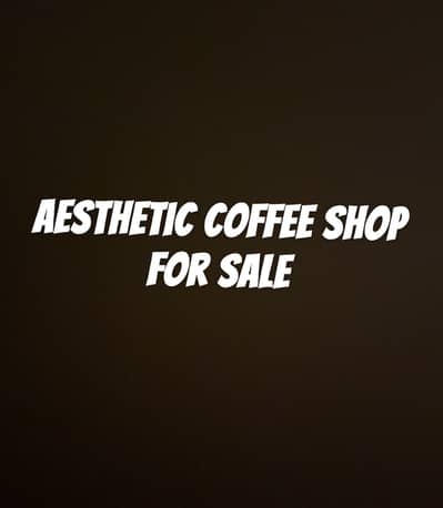 Coffee shop for sale