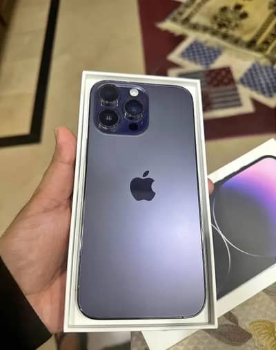 apple i phone 14 pro max PTA approved 256GB What's 03214387751
