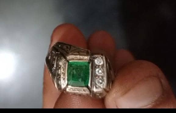ORIGINAL SWAT EMERALD RING 0
