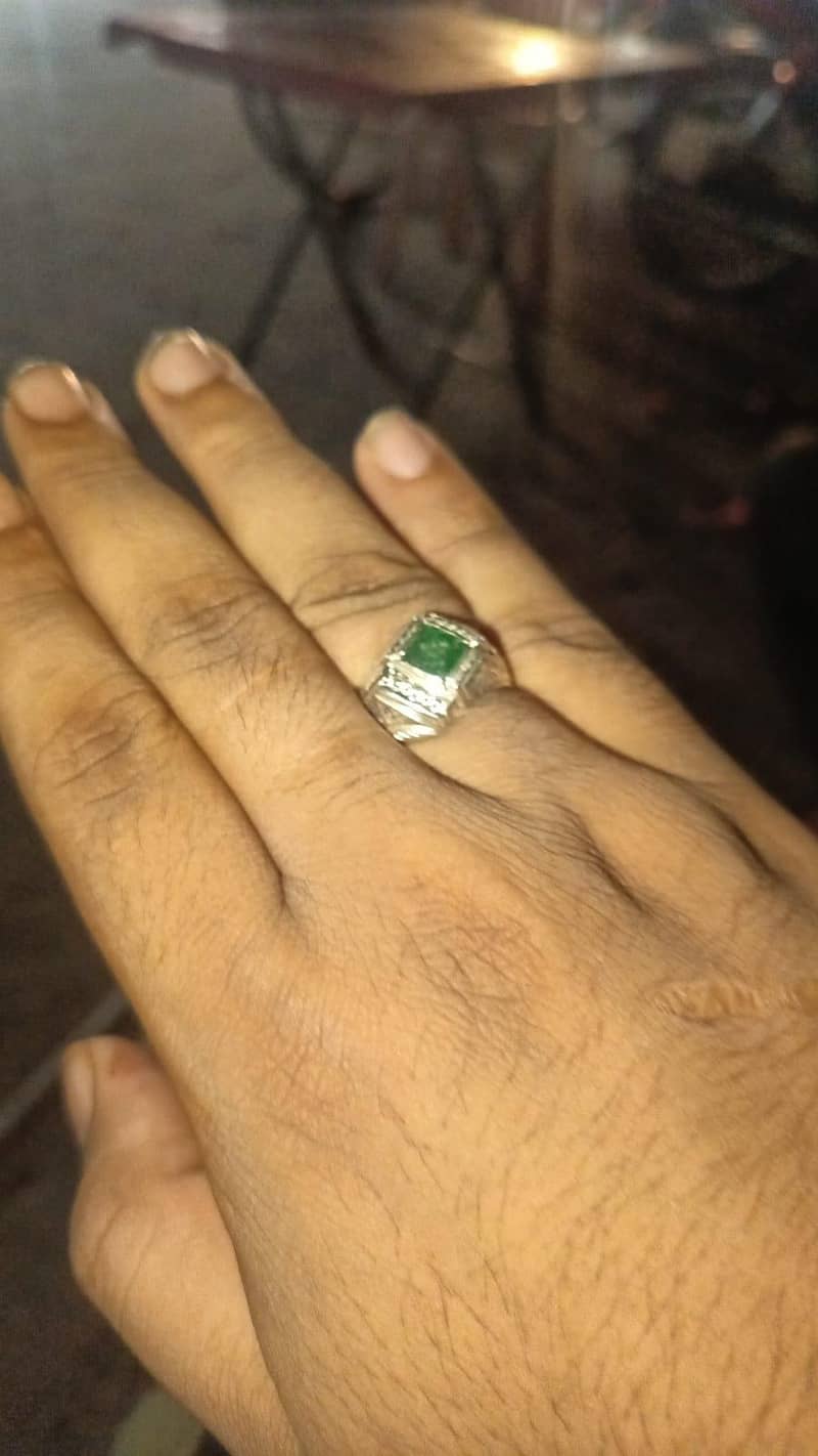 ORIGINAL SWAT EMERALD RING 1