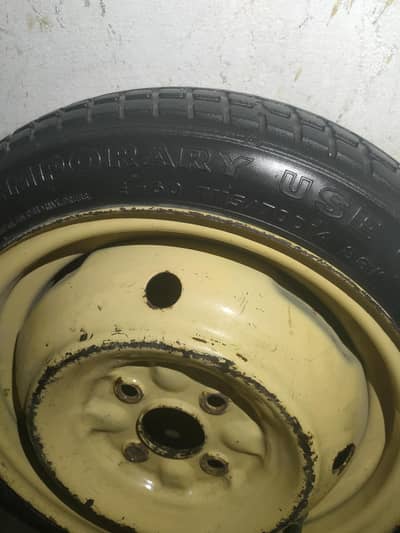 spare wheel tyre