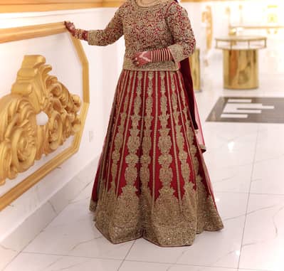Red color Bridal Lehanga / Blouse and Lehanga
