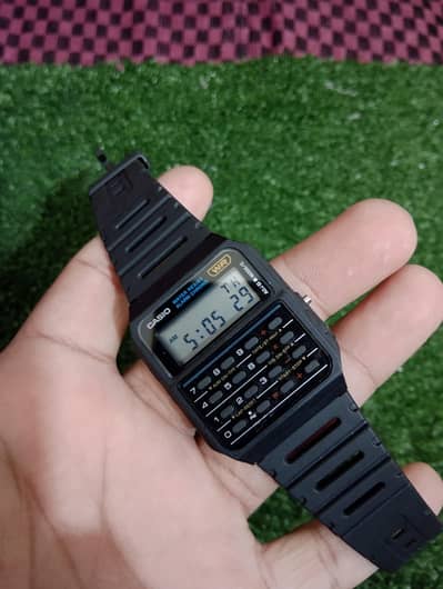 branded Casio digital watch