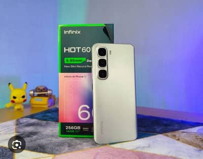 Infinix hot 60 pro plus ( just box open )