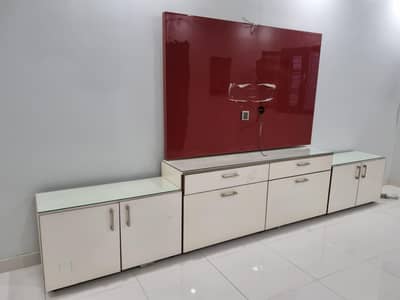 wall unit and cabinets