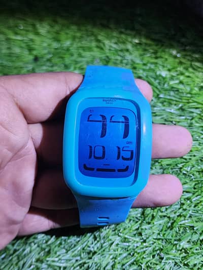 swiss swatch . watch  sports type