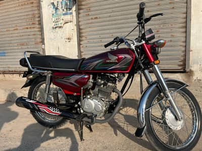 Honda 125 Read color