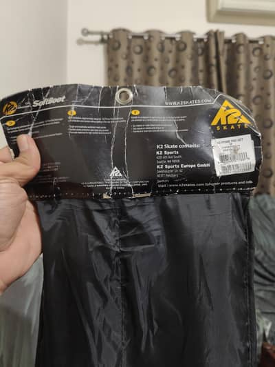 K2 prime skate protection 3 piece dual pad set brand new medium size