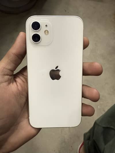 I phone 12 64Gb non pta battery 73% just penel chang mecanic ka