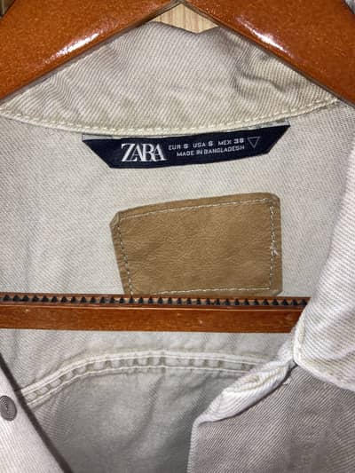 Zara White Denim Jacket - Brand anew - Original