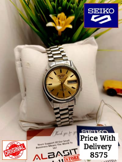 Seiko 5 Citizen Orient Automatic Pre-Owned watch Japan 03161737353