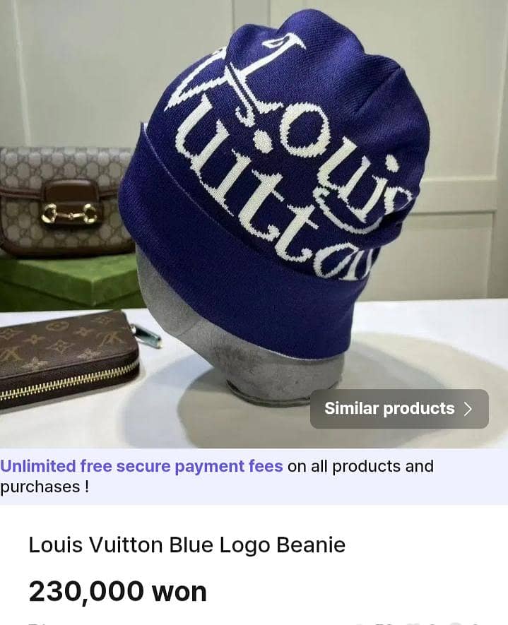 LOUIS VUITTON  CAP 4