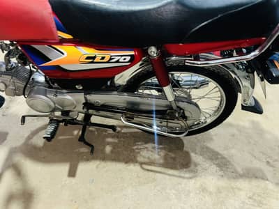 Honda Cd 70 Islamabad golden number