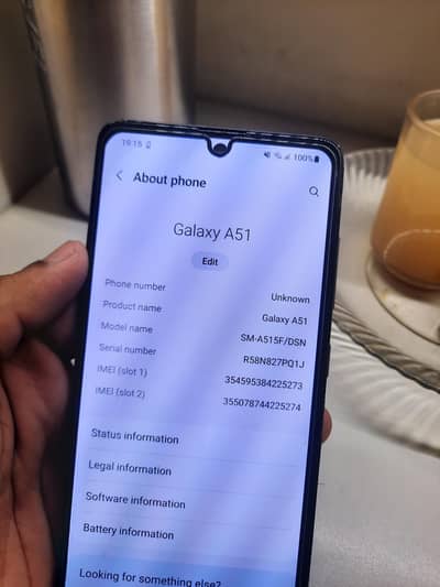 Samsung A51, 6gb/128Gb, original panel