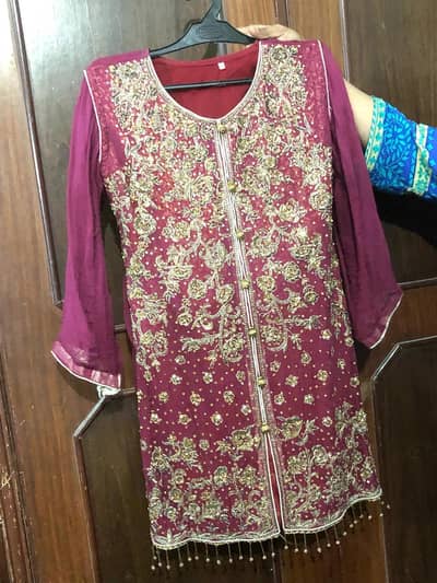 embroidered dress for wedding