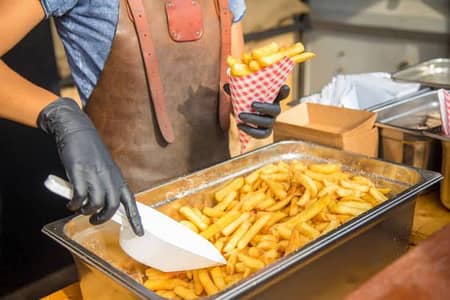 FRIES STALL KE LIYE SALESMAN KI NEED HE