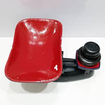 Vintage Mid-Century Cast Iron Balance Scale, Made in England