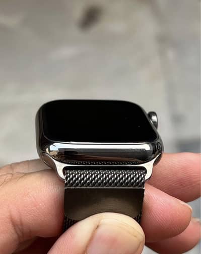 Apple Watch Series 7 45mm Stainless Steel 10/10 Condition