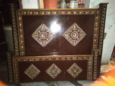 double bed good condition for sale