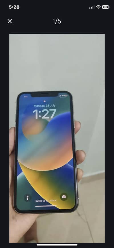 iPhone X pta approved for contact 03222571759