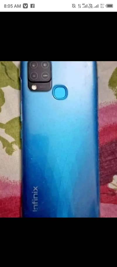 infnix hot10s for sale 6.129 with box chrger