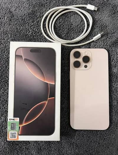 iphone 16 Pro Max Mobile with Full Box condition ok