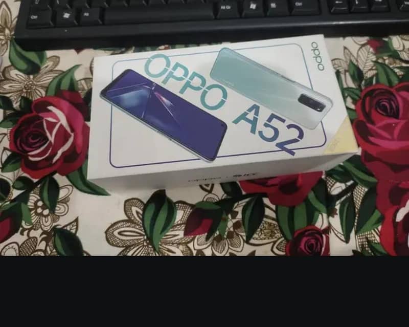 oppo a52 4+3/128 dual official approved with box 0