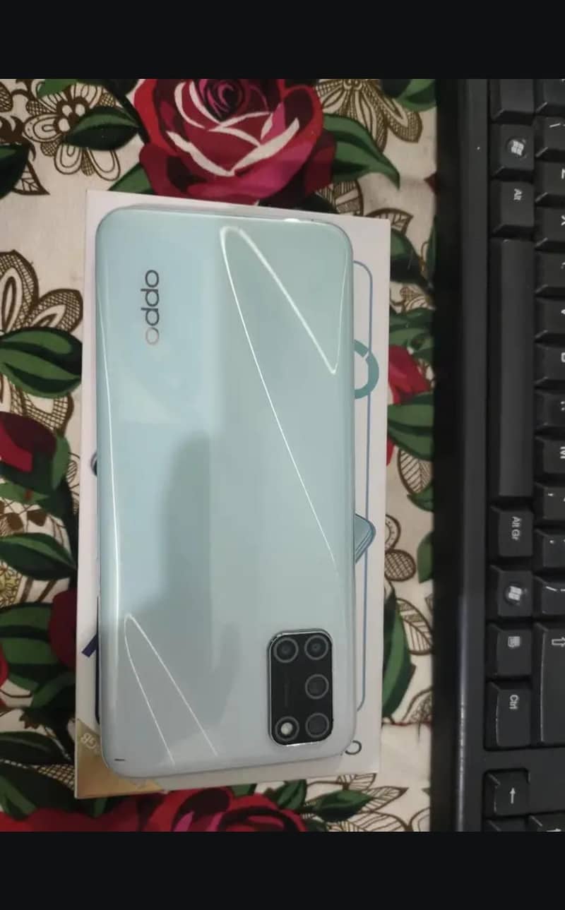 oppo a52 4+3/128 dual official approved with box 2