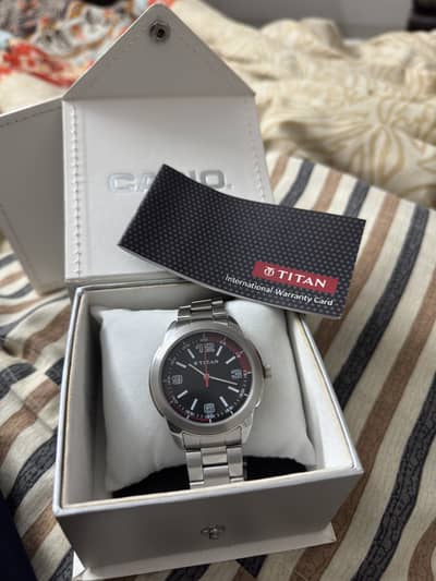 Titan watch 1585 series brand new