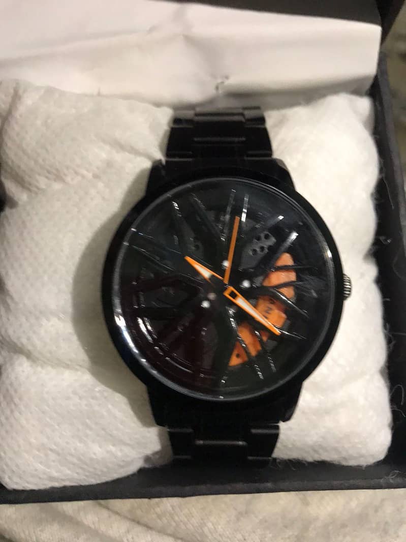 wheel watch  with box 0