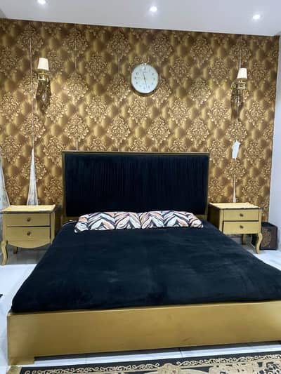 wooden bed for urgent sale!!