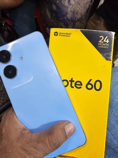 Realme Note 60 good condition 4GB 64GB seald 5 months warenty Complete